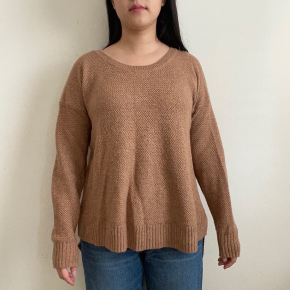 Madewell | Crewneck Camel/Tan Sweater sz S